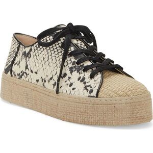 Vince Camuto Womens Shoes Vince Camuto Calitrie Sneaker Gilded/Natural - 8